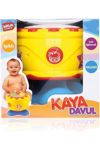 URT009-01 Müzikli ve Işıklı Kaya Davul -Birliktoys