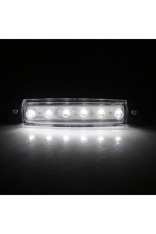 12 Volt Parmak Led Lamba - 10 Adet Beyaz