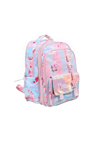 Chımola My Frıends Strawberry Sky Mavi Sırt Çantası 17"