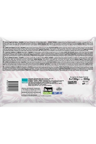 Cifte Lezzet Pouch Kısır Kedi Somon Eti Parçalı 4x100 G