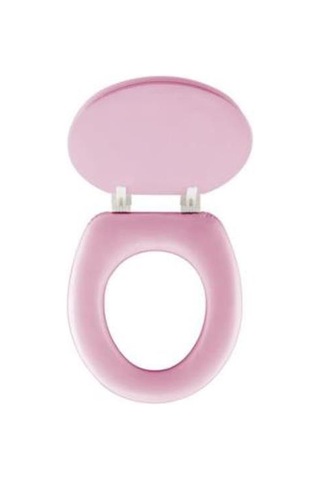 Jumbo Yumuşak Klozet Kapağı Pembe