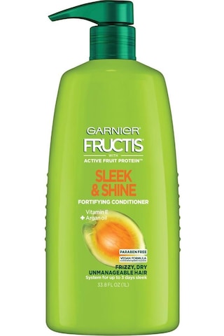 Garnier Fructis Sleek Shine Argan Yağlı Elektriklenme Karşıtı Saç Kremi 1 L