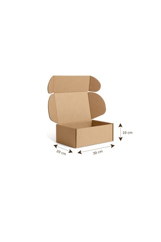 30x20x10 Cm E Dalga E-ticaret Karton Kutu 20 Adet