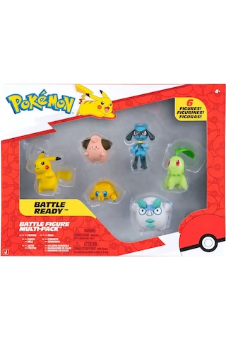 Pokemon Battle 6'lı Figür Seti Pkw4099 Diğer