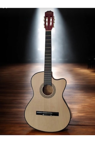 Ludorf Klasik Gitar Ry1967 Naturel Sap Ayarlı Klasik Gitar Taşıma Çantası-pena Seti-kapo Hediyeli Natural