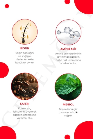 Ceremony Biotin & Caffeine & Amino Acid Complex İçeren Dökülme Karşıtı Sprey Tonik 250 ML