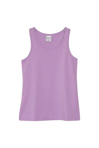 Lovetti Lila Kız Çocuk Arka Büzgülü Yüzücü Atlet Lila