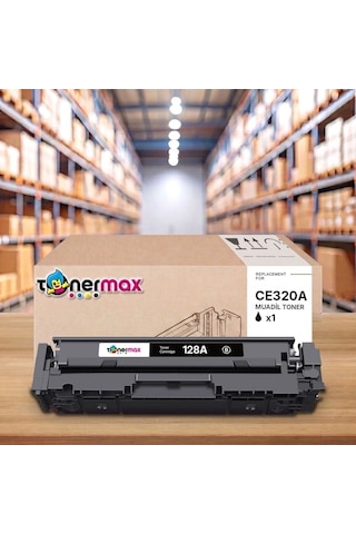 Hp Color Laserjet Cp1525nw Ce320a Siyah Muadil Toner Çipli