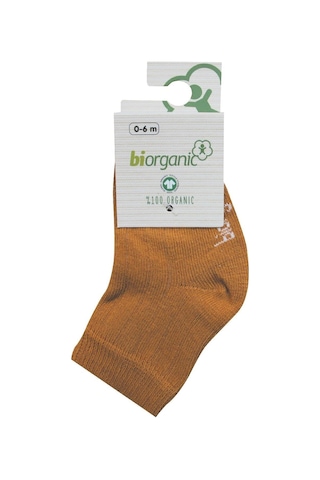 Bibaby Biorganik Simple Bebe Çorap 68368 Hardal
