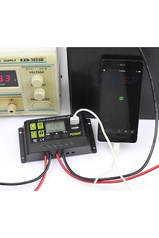 Besthome1 12v/24v Otomatik Tanımalı Pwm Güneş Enerjisi Kontrol Cihazı, 10a/20a/30a Akıllı Şarj Regülatörü