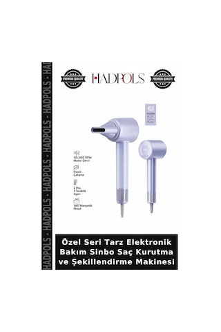 Özel Seri Tarz Elektronik Bakım Sinbo Saç Kurutma Ve Şekillendirme Makinesi