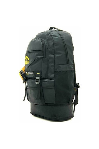 Montana Unisex Siyah Körüklü 65 Lt Kapasiteli Dağcı Sırt Çantası Çok Renkli