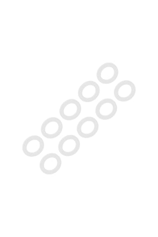 Neevoyu 10 Adet 1 1/4 İnç Beyaz Silikon Düz Yalıtım Y垫片: Isıya Dayanıklı, Toksiksiz, Su Isıtıcıları İçin Efficent Leakage Önleyici