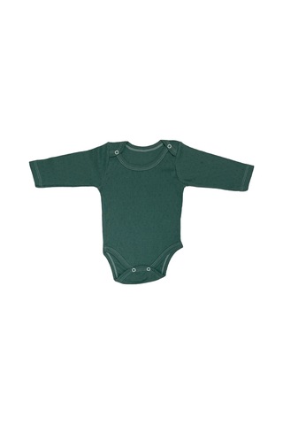 Babysena Uzun Kollu Yeşil Unisex Bebek Body Yeşil Babysena Uzun Kollu Yeşil Unisex Bebek Body Yeşil