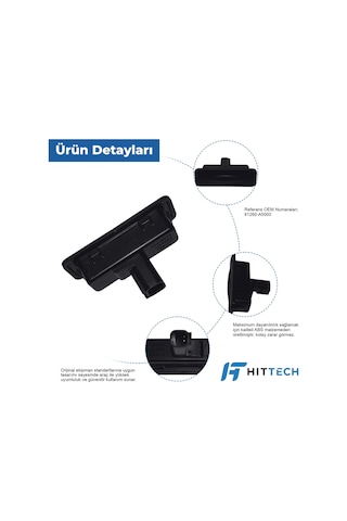Hyundai i30, Elantra ve Kia Ceed Uyumlu Bagaj Açma Düğmesi Butonu Switch OEM 81260-A500