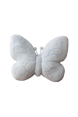 Fastbuy İyileştirilmiş Suntek Kelebek Şeklinde Mavi Yastık Hediyesi, Rahatlatıcı Ve Sevimli Yatak Eşyaları İçin İдеal Mavi