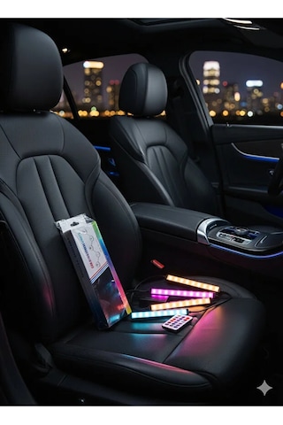 Volkswagen Volt Uyumlu Araç İçi Rgb Renklerine Sahip Ayak Altı Led Aydınlatma