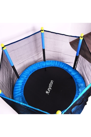 Leyaton Fileli Büyük Boy Trambolin 140 CM