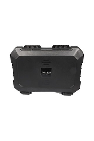 Quantum Seyahat Tipi 40 Taşıma Kulplu Siyah Humidor Puro Kutusu - Trz3007
