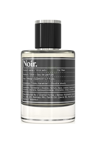 Noir E4 Erkek Parfüm EDP  50 ML