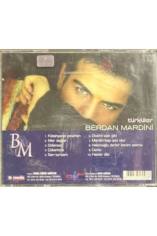 Müzik Cd'sidir Plak Değildir Cd Berdan Mardini Türküler Cd