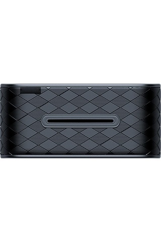 Homyl Mendil Kutusu Kapağı Dikdörtgen Dispenser Otomotiv Araba Siyah