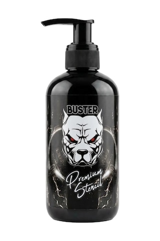 Buster Stencil Black Bubblegum 8 Oz 240ml Dövme Stencil Transfer Jeli Profesyonel Kullanım