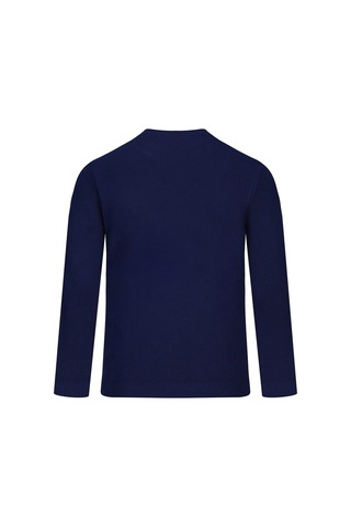 Hatemoğlu İndigo Regular Fit Yarım Balıkçı Yaka Kazak 2982369 Indigo