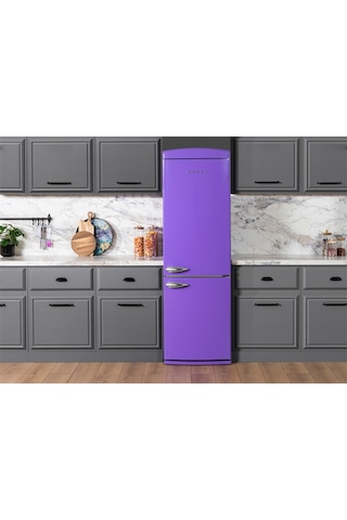 Regal ST 37022 MOR 340 LT Çift Kapılı Buzdolabı