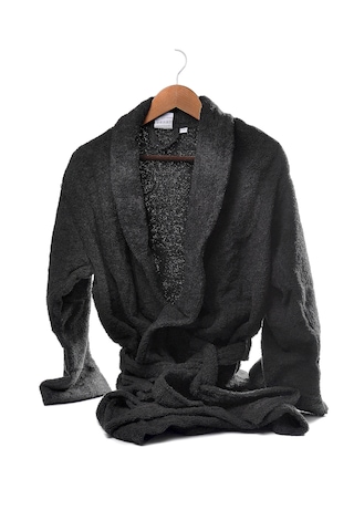 %100 Pamuk Unisex Bornoz Lacivert