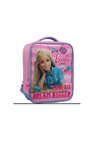 Çekçekli Anaokulu Çantası Ve Barbie Kalem Çantası ,sanslı Suluk Matara Pembe