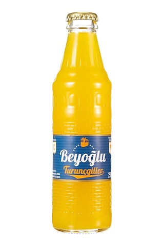 Beyoğlu Gazozu Turunçgiller Karışık Meyve Aromalı Gazlı İçecek 250 Ml X 24 Adet