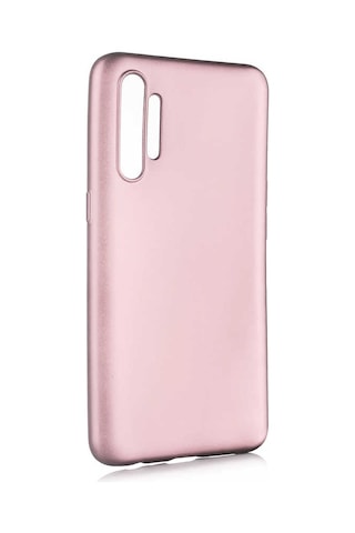 Realme Xt Kılıf Zore Premier Silikon Kapak Rose Gold