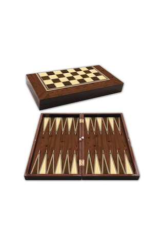 Star Cafe Büyük Boy Ceviz Tavla 1021019.