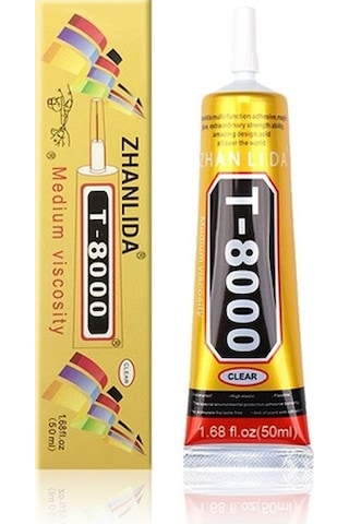T8000 Zhanlında Tutkal Cep Telefonu Ekran Yapıştırıcı 50Ml