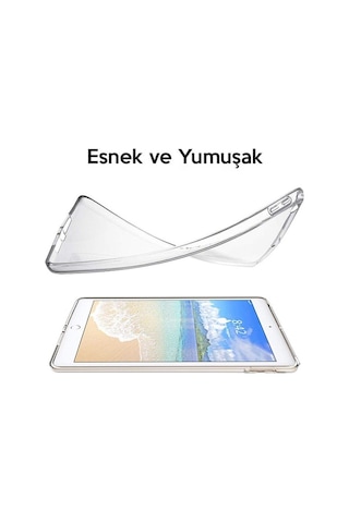 Ally Apple Uyumlu iPad 9.7 2018 2017 Şeffaf Tpu Soft Silikon Kılıf - (176069677)