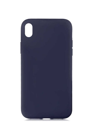 Apple Uyumlu iPhone Xr 6.1 Kılıf Zore Lsr Lansman Kapak Lacivert