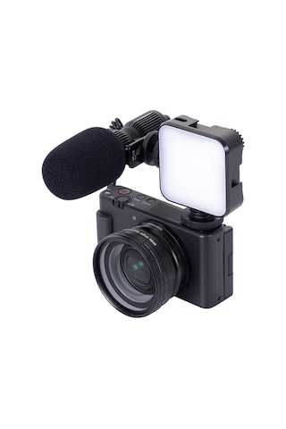 Thronmax C1P Profesyonel Vlogger Video Işıklı Akış Mikrofon Seti