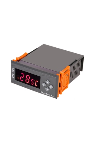 L-amaçlı Yüksek Doğruluk Dc 12v Led Dijital Sıcaklık Kontrol Cihazı Termostat 2 Röle Ntc Sensörü & Sıcaklık Alarmı