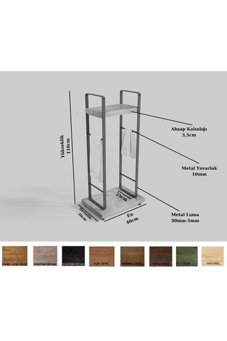 Ntconcept Masif Ağaç Banyo Havluluk Diğer