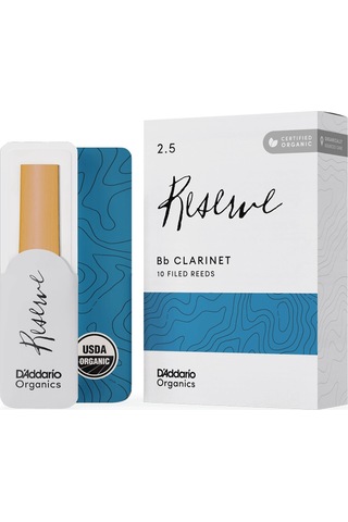 Rico Odcr1025 Organic Reserve Bb Klarnet Kamışı No: 2.5 Orta Sev