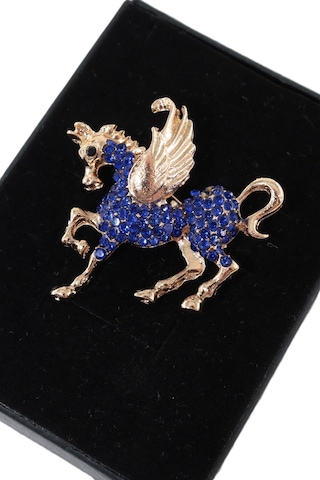 Özgür Ruhun İfadesi Efsanevi Kanatlı Pegasus Atı Broş Gold Renkli Taşlı Erkek Kadın Yaka İğnesi Çok renkli 60059759