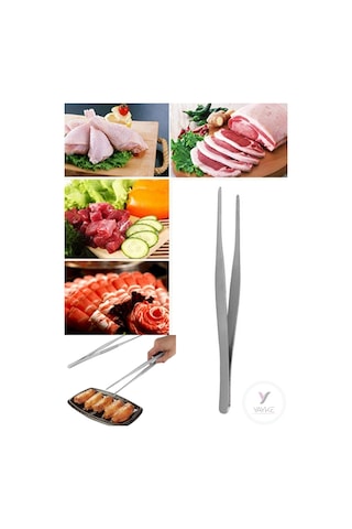 Yayke Masterchef Profesyonel Şef Cımbızı 30 CM Gurmeaid Şef Maşa