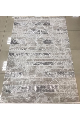 Merinos Halı Ritim 73338 071 Serisi Salon Oturma Yatak Odası Halısı Kahverengi - Bej