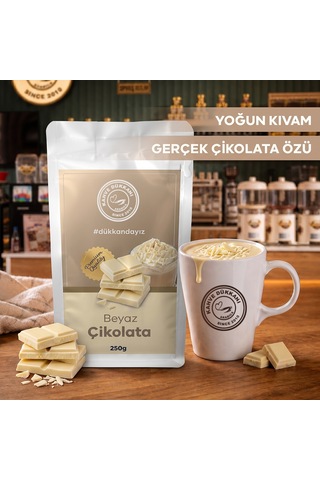 Beyaz Çikolata Tozu 250gr Hazır