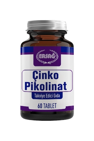 Ersağ Çinko Pikolinat Tablet 60 Tablet