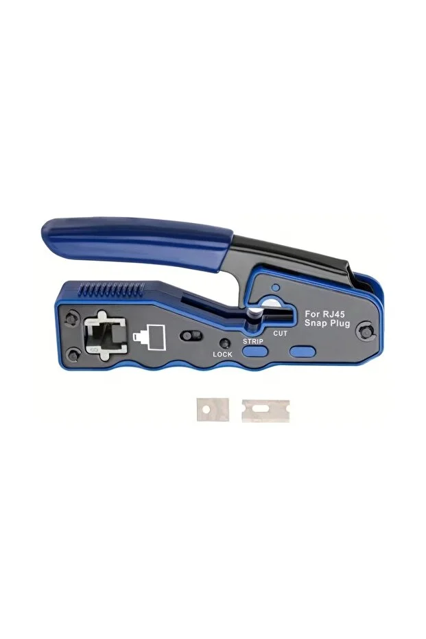 Yeni Nesil Cat5/6/7/8 Pense + Rj45 Rj11 8p8c Test Cihazı + 100 Adet Cover + 100 Adet Yeni Nesil Konnektör Network Seti