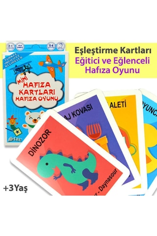 Eşleştirme Kartları Hafıza Oyunu Oyun Mini Hafıza Kart Oyunu Stoktan