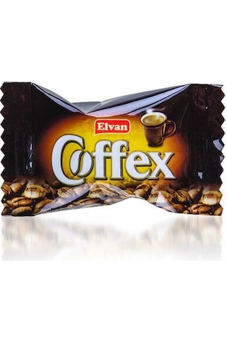 Elvan Coffex Kahveli Şeker Silindir 800 G