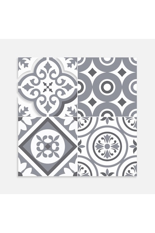 Tink Geometrik 010 Karma Desenli Pvc Karo 30X30 Cm